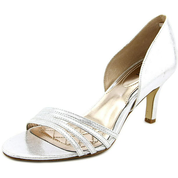 Alfani - Alfani Giorjah Evening Pumps Women's Shoes. Silver. Size US 10 ...
