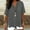 Grey, variant on Endives Womens Linen Shirts Short Sleeve Womens Shirt Blouses Thin Breathable Summer Trendy Grey