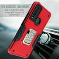 thumbnail image 3 of for TCL 20XE 20 XE with Screen Protector Phone Case Corner Guard Magnetic Kickstand Hybrid Slim Bumper Shock Cover, 3 of 4