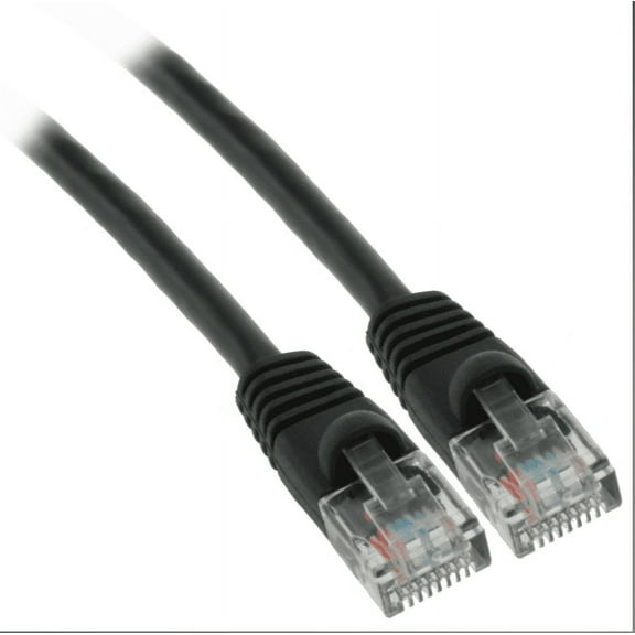 3ft Cat6 UTP 550MHz copper patch cable booted black