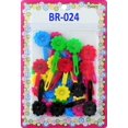 thumbnail image 1 of Selección de pasadores para el cabello con diseño Mulit de plástico con bisagra automática súper lindo de Tara Girls. 28 piezas N. Mezcla de colores de girasol. Tamaño de la flor 0,8 pulgadas * 0,8 pu, 1 of 5