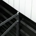 thumbnail image 6 of Outsunny Raised Garden Bed Metal Planter Box with Reinforced Rods, Black, 6 of 9