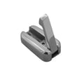 thumbnail image 1 of Stainless steel spring-loaded, folding marine-grade hooded coat hook compatible with boats and yachts, 1 of 5