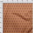 thumbnail image 2 of oneOone Silk Tabby Fabric Leaves|Floral & Paisley Block Print Sewing Fabric BTY 42 Inch Wide, 2 of 4