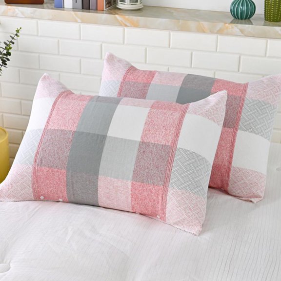 Daiosportswear Adult Hotel Pillowcase, 40.9x20in Cotton Pillowcase, Multi-Color Floral Pattern, Soft Breathable, Standard & Large Size, Decorative Pillowcase for Bed Sofa, Sleep Comfortably