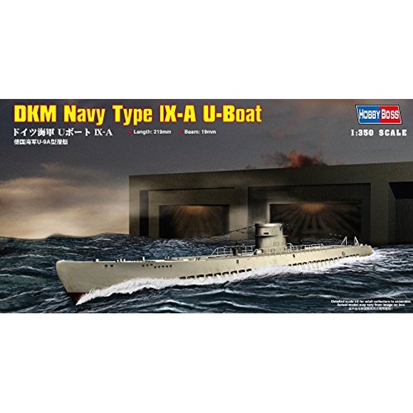 Hobby Boss DKM Type IXA U-Boat Boat Model Building Kit