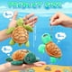 thumbnail image 2 of Llavero Toy Hinly con forma de tortuga de peluche, 15 unidades, 14 cm, serie verde, 2 of 6