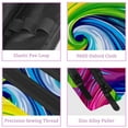 thumbnail image 2 of MUOOUM Pencil Case, Colorful Swirl Rainbow Large Capacity Pencil Pouch Stationery Pen Bag, 2 of 7