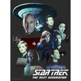thumbnail image 2 of Women's Star Trek: The Next Generation Starfleet Classic Color Crew Poster Graphic Tee Black Small, 2 of 4