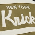 thumbnail image 5 of Men's Mitchell & Ness Olive/Black New York Knicks Double Clutch Head Coach Hoodie, 5 of 5