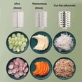 thumbnail image 3 of Cortador de queso con rallador de verduras y frutas con 3 cuchillas, 3 of 4