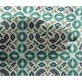 thumbnail image 3 of oneOone Viscose Chiffon Fabric Floral Flame Stitch Printed Fabric 1 Yard 42 Inch Wide, 3 of 3