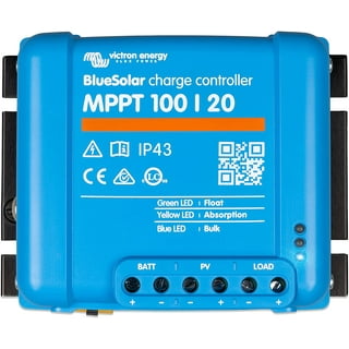 Victron Energy SmartSolar MPPT 100V 20 amp 48-Volt Solar Charge Controller  (Bluetooth) : : Garden & Outdoors