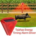 thumbnail image 1 of Outdoor Solar Timing Cycle To Scare Boars To Drive Away Animals Sound And Light Alarm Lights, 1 of 5