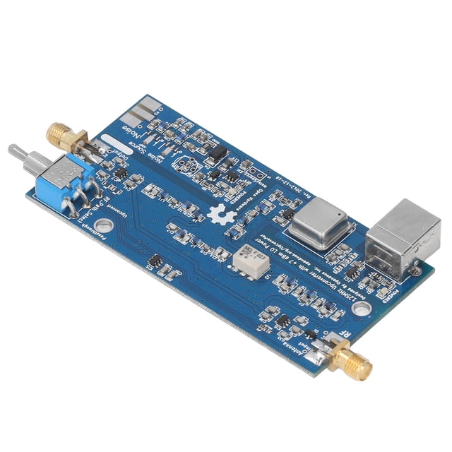 Convertidor ascendente SDR de frecuencia variable, conjunto de convertidor ascendente SDR de 125 MHz Convertidor ascendente de receptor SDR Convertidor ascendente con cable de datos Rendimiento sólid