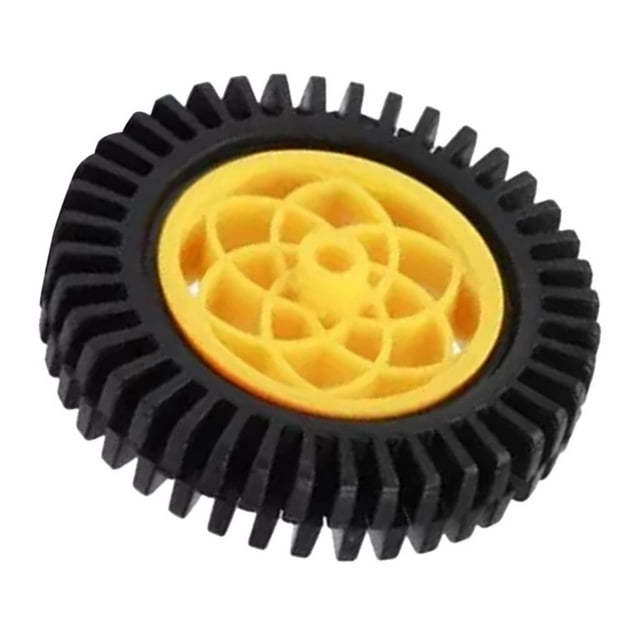 Rueda de Robot Auto Inteligente Accesorios de Piezas de Repuesto,80 *17 x 80 mm