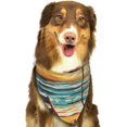 thumbnail image 6 of Daiia Beach Umbrella Sunset Pattern Pet Scarf for Dogs and Cats – Soft & Breathable Bandana, Comfortable Pet Accessory for Everyday Wear, 6 of 6
