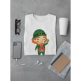 thumbnail image 3 of Tiny Leprechaun Cartoon Tee Men's -Image by Shutterstock, 3 of 4