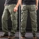 thumbnail image 4 of Pantalones largos, pantalones tácticos, pantalones softshell para hombre, resistentes al viento y al agua, pantalones de escalada de polar grueso y cálido, pantalones de trabajo, pantalones para hombr, 4 of 8
