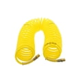 thumbnail image 3 of ABN Recoil Hose 1/4" Inch x 25’ Feet Polyurethane Coil Air Compressor Staple Gun, 3 of 7