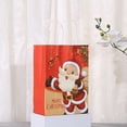 thumbnail image 3 of comerut 20Pcs Portable Kraft Paper Christmas Gift Bags with Handle Large Capacity Gift Packaging Bags for Home, 3 of 8