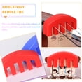 thumbnail image 4 of Shisuyan Violin Mute Red 4Pcs 2In Rubber Volume Reduction Professional Mutes, 4 of 9