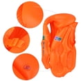 thumbnail image 1 of Kids Lifesaving Vest, Head Neck Protection Double Buckle Children Life Vest Waterproof Fastening Design  for Boating for Swimming, 1 of 7