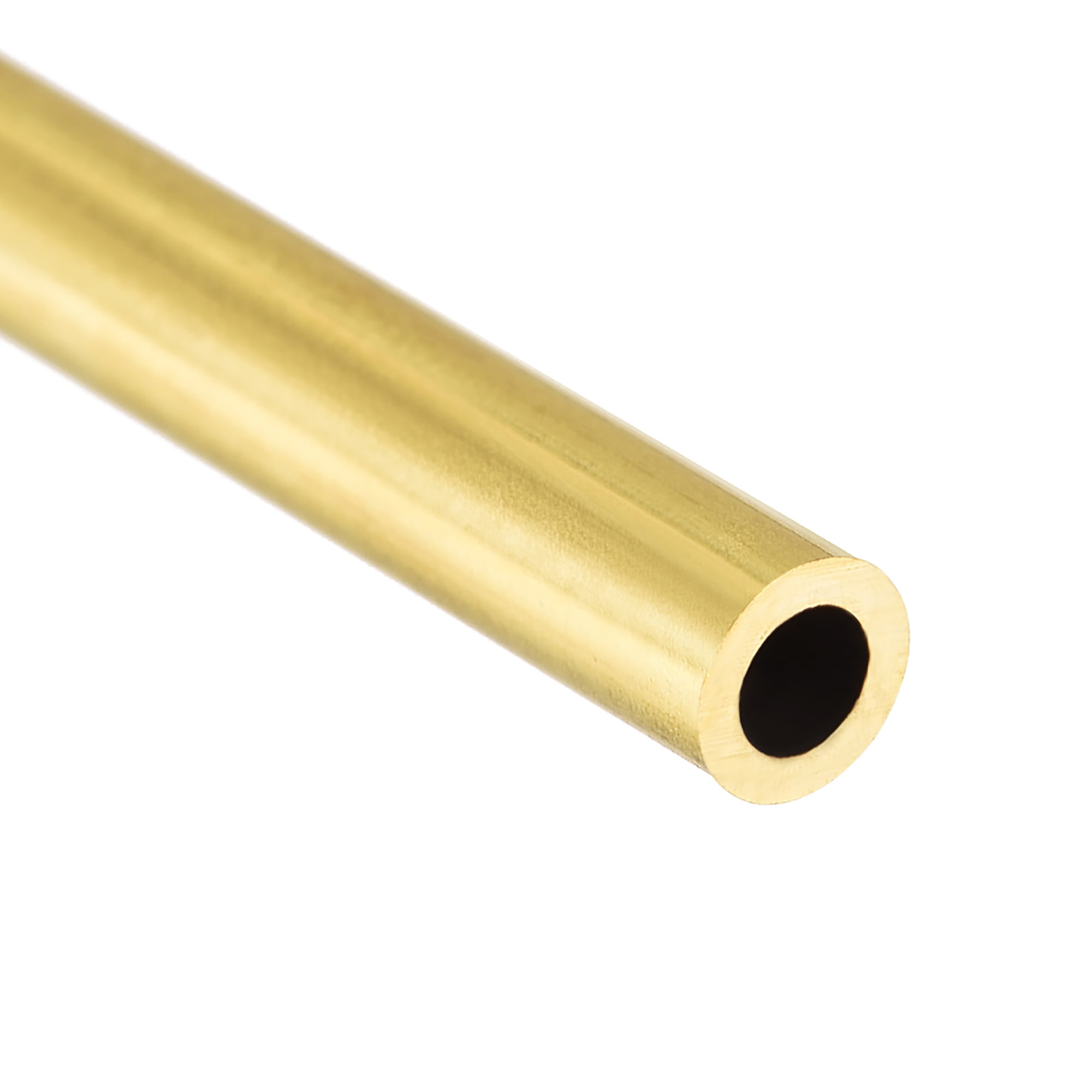 300mm Length 3mm OD 0.75mm Wall Thickness uxcell Brass Round Tube Seamless Straight Pipe Tubing 3 Pcs