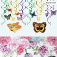 thumbnail image 3 of Inteprter Adornos en espiral, coloridos fondos DIY, serpentinas colgantes, decoraciones de habitación temáticas para el Día de los niños, suministros Kits de decoración para fiestas Inteprter HA062242-00B, 3 of 6
