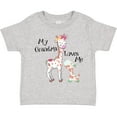 thumbnail image 3 of Inktastic My Grandma Loves Me Giraffe Boys or Girls Toddler T-Shirt, 3 of 5