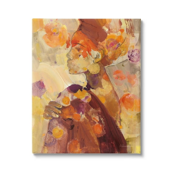 Stupell Industries Celebrate Beauty Modern Composition Painting Gallery Wrapped Canvas Print Wall Art, Design by Albena Hristova