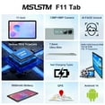 thumbnail image 2 of 2025 Newest 11 inch Android 14 Tablet, 18GB RAM, 128GB ROM, 1TB Expand, 2K Display, Octa-Core 5G/2.4G WiFi, 13MP+5MP+5MP Camera, BT 5.0, GPS, 9000mAh, Quad Stereo Speakers, 2 of 6