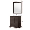thumbnail image 5 of Dukes 30 in. W x 22 in. D Espresso Single Bath Vanity and Cultured Marble Top, 5 of 6