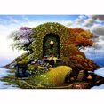 thumbnail image 1 of Peinture Diamant 5D DIY pour Paysage - 40x30CM, 1 of 3
