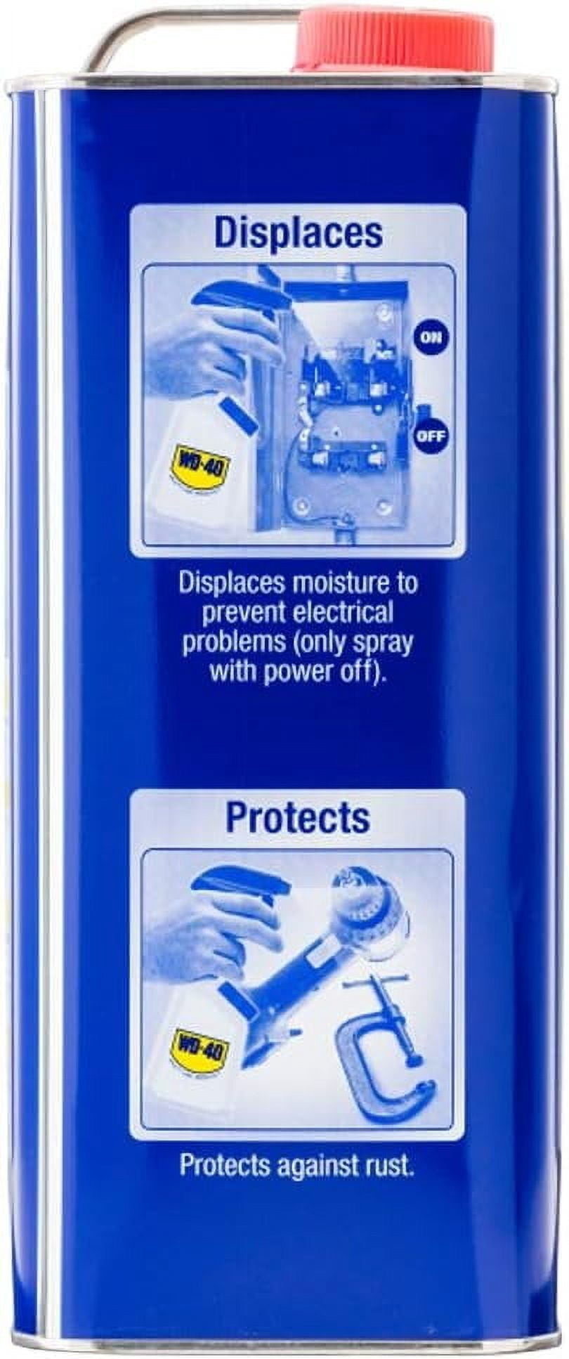 WD-40 Multi-Use Product Original Formula - Rust Free Material Lubricant - 4-Pack, 1 Gal
