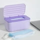 thumbnail image 3 of Caja de pañuelos húmedos Caja de almacenamiento sellada para mascarillas antipolvo, 3 of 5