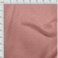 thumbnail image 4 of oneOone Cotton Cambric Pink Fabric Honey Bees Dress Material Fabric Print Fabric By The Yard 56 Inch Wide, 4 of 4