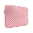 thumbnail image 1 of Funda para laptop RAINYEAR de 11" resistente a golpes, color rosa, 1 of 8