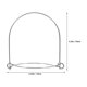 thumbnail image 2 of FOLOYORI 18Ud Hanging Mason Jars Con Soporte Metálico Plateado Para En Bodas Y Hogar, 2 of 7