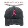 thumbnail image 3 of Women's Baseball Cap Soft Washed Ribbon Embroidered Adjustable Unisex Baseball Cap Trucker Hats Women Gray, 3 of 5
