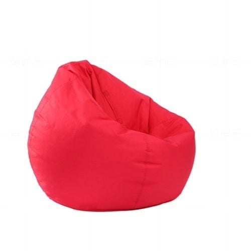 Honganda Large Bean Bag Gamer Beanbag Adult Outdoor Gaming Garden Big Arm Chair Seat Durable Furniture Red