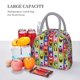 thumbnail image 5 of Easygdp Colorful Bulldog Bolsa de Almuerzo Insulada Grande, Forro de Aluminio, Diseño Espacioso, a Prueba de Fugas, Ideal para Trabajo, Picnics, Viajes y Actividades al Aire Libre, 5 of 6