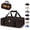 Brown Grid, variant on Insulated Casserole Carrier,Lasagna Lugger Tote Keeps Food Hot or Cold,Thermal Lunch Bag Warmer & Cooler Carrier Bag,Portable Tote Bag Fits 9" x 13" Baking Dish for Picnic and Cookouts- Grey