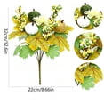 thumbnail image 3 of Beautynvta Fall Floral Picks, Artificial Pumpkin Maple Leaf Berry Flower Picks, Autumn Fake Floral Bouquet for Vase Fillers, Thanksgiving Halloween Farmhouse Home Decor, 3 of 7