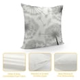 thumbnail image 4 of COMIO  Dandelion Throw Pillow Covers Set of Botanical Plant Flower Blossom Floral Wind Seed Pillowcases  Cushion Cover for Men Women Sofa Bed, 4 of 5