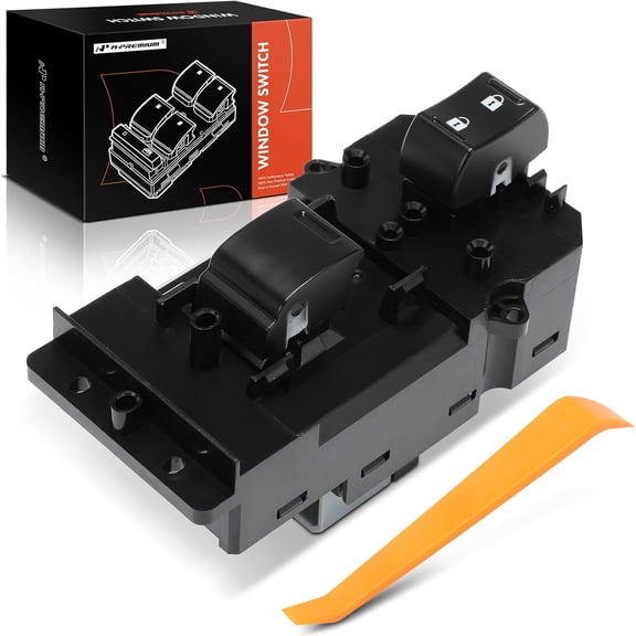 A-Premium Power Window Switch Compatible with 2008 2009 2010 2011 2012 Honda Accord LX LX-S, Front Right Passenger Side