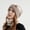 Beige, variant on Women One Pieces Slouchy Fleece Beanie Hats Scarf Mask Warm Winter Knitted Hat Thick Skull Ski Cap ,Ski Mask,Windproof Hooded Scarf Cold Weather Hat Neck Warmer Face Cover Hat Cap Scarf