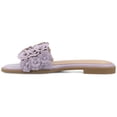 thumbnail image 2 of Journee Women's Azalea Embellished Square Toe Floral Flat, 2 of 9