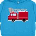 thumbnail image 3 of Inktastic Red Firefighter Fire Truck Toddler Hoodie, 3 of 4