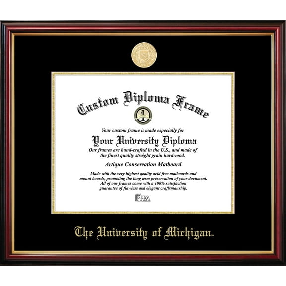 Michigan Petite Diploma Frame